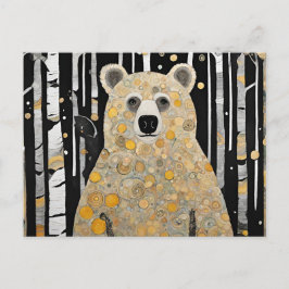 あなたを想ってクマのハグ ポストカード