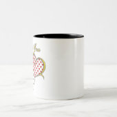 あなたを愛してる デザイン ツートーンマグカップ (中央)