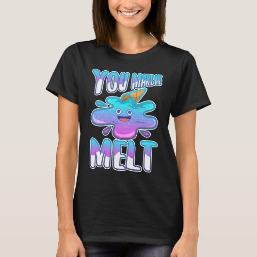 あなたを愛して溶ける 7 Tシャツ (正面)