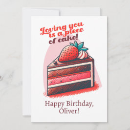 あなたを愛することはケーキ誕生日 シーズンカード