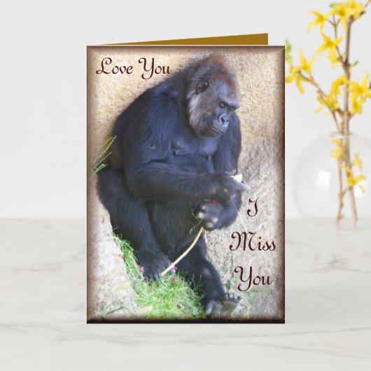 あなたを愛する_ カード (黄色い花)