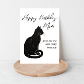 あなたを本当に愛している猫からの誕生日お祝い カード