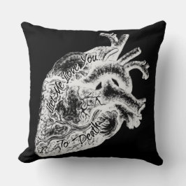 あなたを死ぬまで愛してあげよう クッション