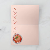 あなたを溶かす面白いグリルチーズバレンタイン カード (内部)