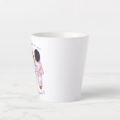 あなたを花嫁介添人に指名します カフェラテマグ (正面)
