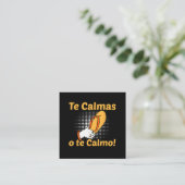 あなたを落ち着かせるか私が落ち着くか スペイン語 母 メキシコ コミック スクエア名刺 (スタンド正面)