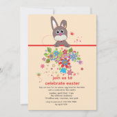 あなたを見つめて イースターパーティーのご招待 招待状 (正面)