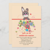 あなたを見つめて イースターパーティーのご招待 招待状 (正面/裏面)