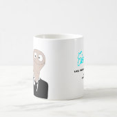 あなたを見つめるパペット コーヒーマグカップ (中央)