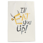 あなたを食べてやる グロテスク ミディアムペーパーバッグ (正面)