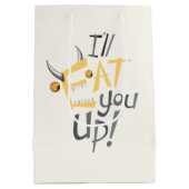 あなたを食べてやる グロテスク ミディアムペーパーバッグ (裏面)