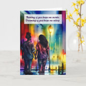 あなたア考えフリカ系アメリカ人レズビアン人 カード (黄色い花)