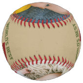 あなたパーソナライズされたのユニーク父の日 ソフトボール (裏面)