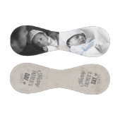 あなたパーソナライズされたのユニーク父の日（灰色） 野球ボール (パネル)