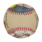 あなたパーソナライズされたのユニーク父の日 野球ボール (裏面)