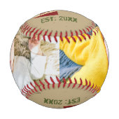 あなたパーソナライズされたのユニーク父の日 野球ボール (正面)