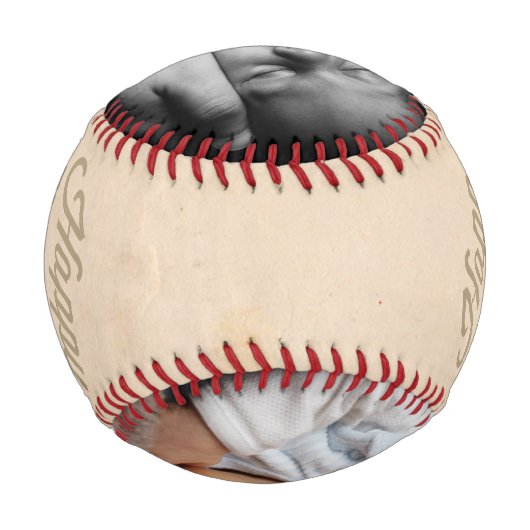 あなたパーソナライズされたのユニーク父の日 野球ボール (裏面)