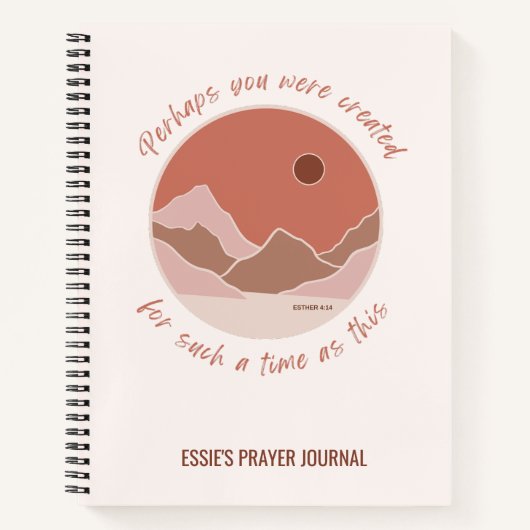 あなたパーソナライズされたはクリスチャンになったのかもしれない ノートブック (正面)