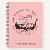 あなたパーソナライズされたはクリスチャンになったのかもしれない ノートブック (正面)