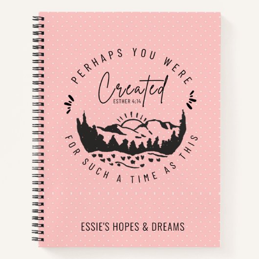 あなたパーソナライズされたはクリスチャンになったのかもしれない ノートブック (正面)