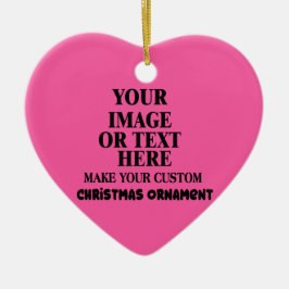 あなたパーソナライズされた自身のクリスマスハートを形にする セラミックオーナメント