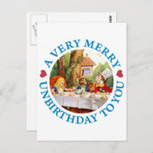 あなたメリーにとってとても誕生日が無い ポストカード (正面/裏面)