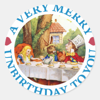 あなたメリーにとってとても誕生日が無い ラウンドシール