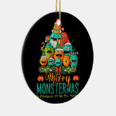 あなたメリー以外のモンスターのためのモンスターマスクリスマス セラミックオーナメント (右)
