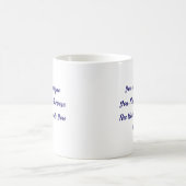 あなたユニークは – 世界が必要 – 青 コーヒーマグカップ (中央)