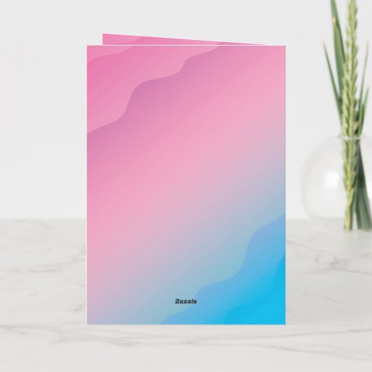 あなたリラックスの心の友よパーソナライズするに値する カード (裏面)