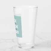 あなた一人ではないインスピレーションミントを覚えている タンブラーグラス (左)