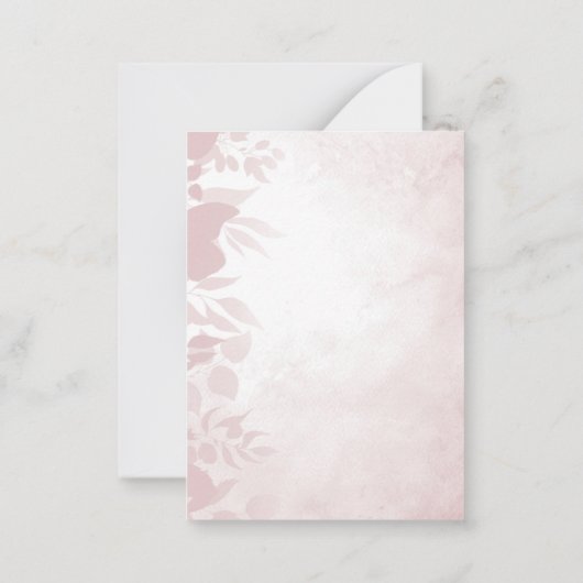 あなた与えは私の蝶バレンタインデー教室 ノートカード (裏面)