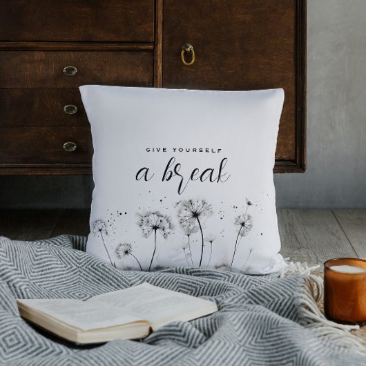 あなた与え自身のブレイクウォーター色Dandelion クッション