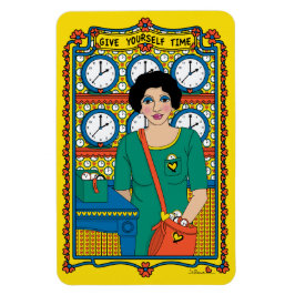 あなた与え自身Time_B_4x6冷凍機マグネット マグネット