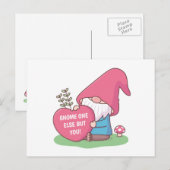 あなた以外誰でもない、かわいい愛のダジャレ ポストカード (正面/裏面)