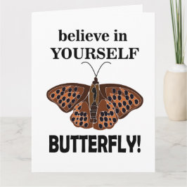 あなた信じの中で蝶 カード