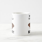 あなた信じの中で蝶 コーヒーマグカップ (中央)