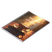 「あなた信じの中で、あなた自身の中で。」 ノートブック (左側)