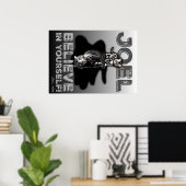 あなた信じの中で！カスタムポスター ポスター (ホームオフィス)