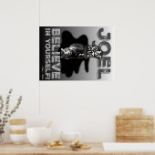 あなた信じの中で！カスタムポスター ポスター (キッチン)