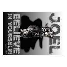 あなた信じの中で！カスタムポスター