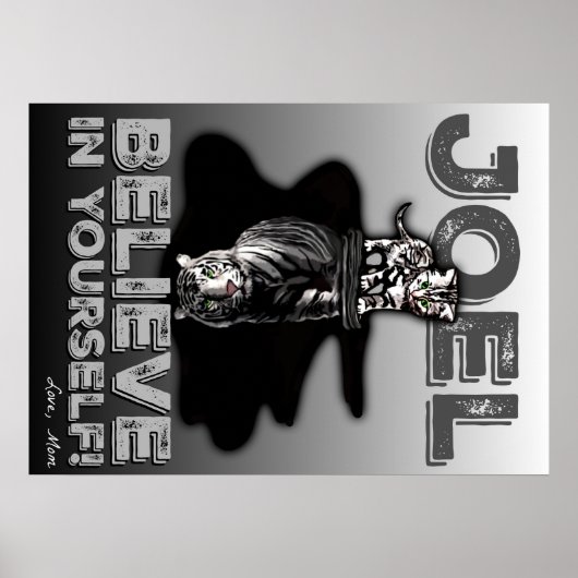 あなた信じの中で！カスタムポスター ポスター (正面)