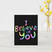 あなた信じの – 先生テスト日アイディア2 カード (黄色い花)