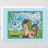 あなた信じ自身で_フラット紙シート11"x 8.5" (正面/裏面)