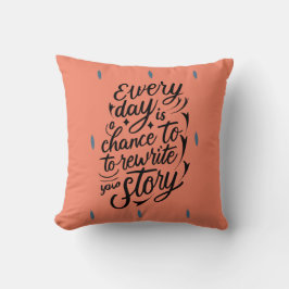 あなた信じ自身のメッセージデザイン クッション