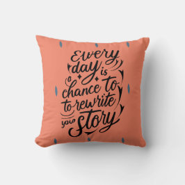 あなた信じ自身のメッセージデザイン クッション