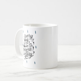 あなた信じ自身のメッセージデザイン コーヒーマグカップ