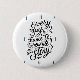 あなた信じ自身のメッセージデザイン 缶バッジ