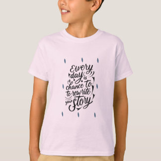 あなた信じ自身のメッセージデザイン Tシャツ