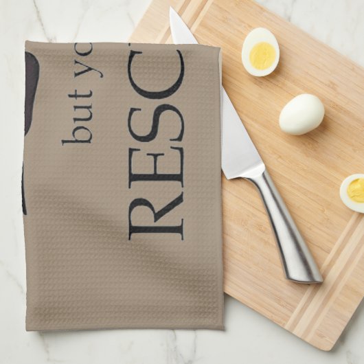 あなた傾斜した買物愛しかしあなたは皿タオルそれを救助できます キッチンタオル (四つ折り)